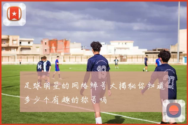 足球明星的网络绰号大揭秘你知道多少个有趣的称号吗