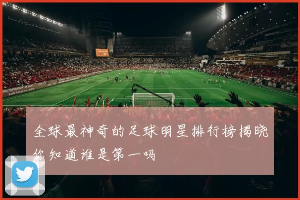 全球最神奇的足球明星排行榜揭晓你知道谁是第一吗