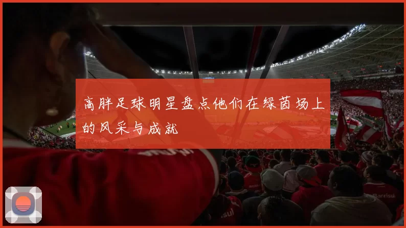高胖足球明星盘点他们在绿茵场上的风采与成就