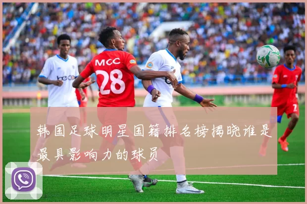 韩国足球明星国籍排名榜揭晓谁是最具影响力的球员